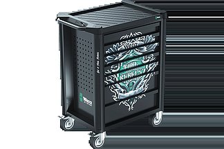 Servante d’atelier exclusive avec design Tool Rebel.