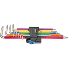 3967/9 TX SXL Multicolour HF Stainless 1 L-key set with holding function, stainless, 9 pieces