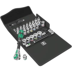 8100 SB Juego de carracas All-in Zyklop Speed, con arrastre de 3/8", 35 piezas