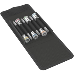 8767 B TORX® HF 1 Zyklop bit socket set with holding function, 3/8" drive, 6 pieces